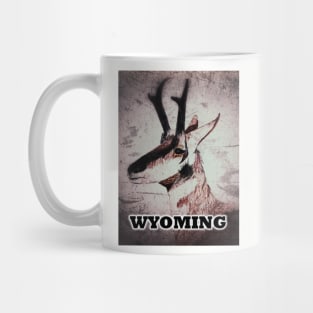 Wyoming Pronghorn Antelope Mug